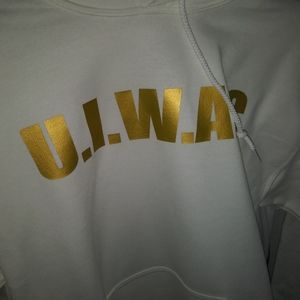Gildan sweater UIWAC clothing brand